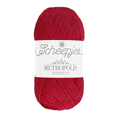 Scheepjes Metropolis 50g - 058 Bordeaux, Rood Haak- en Breigaren Scheepjes Metropolis 50g - 058 Bordeaux, Rood Haak- en Breigaren von Scheepjes