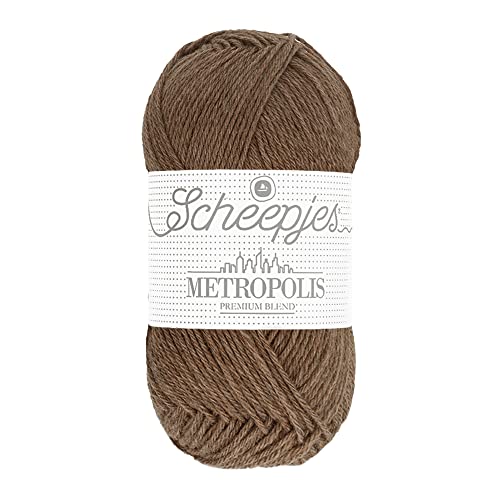 Scheepjes Metropolis 1x50g - 066 Kopenhagen, Bruin Breigaren Scheepjes Metropolis 1x50g - 066 Kopenhagen, Bruin Breigaren von Scheepjes