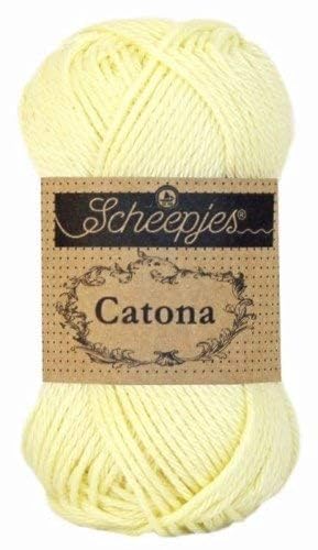 Scheepjes - Scheepjes 101 Kerze Licht Catona Garn - 1x50g von Scheepjes