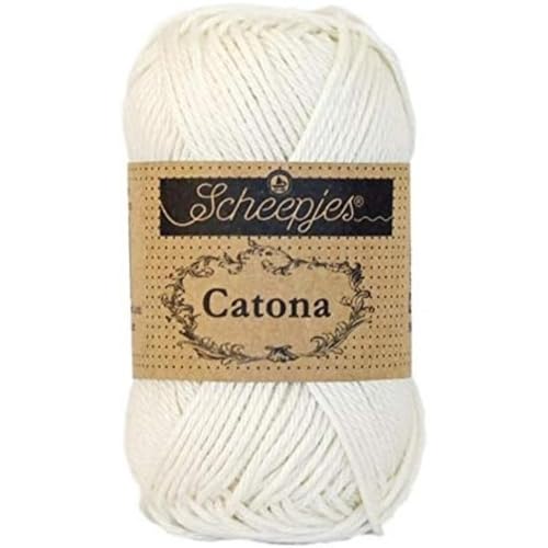 Scheepjes - Scheepjes 105 Braut Weiße Catona Garn - 1x25g Scheepjes - Scheepjes 105 Braut Weiße Catona Garn - 1x25g von Scheepjes