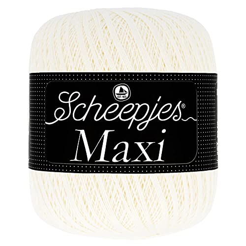 Scheepjes - Scheepjes 105 Braut Weiße Maxi Garn - 1x100g Scheepjes - Scheepjes 105 Braut Weiße Maxi Garn - 1x100g von Scheepjes