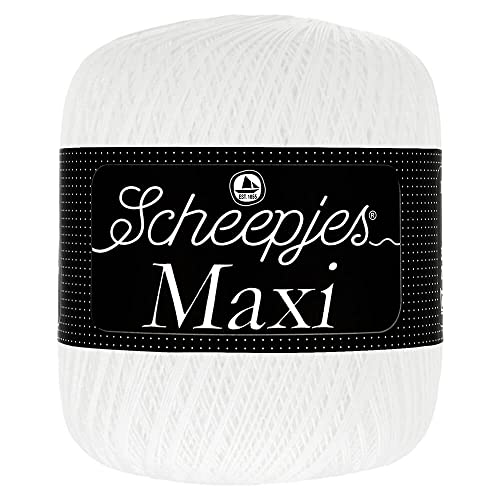 Scheepjes - Scheepjes 106 Schnee Weiße Maxi Garn - 1x100g Scheepjes - Scheepjes 106 Schnee Weiße Maxi Garn - 1x100g von Scheepjes