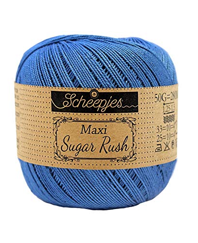 Scheepjes - Scheepjes 215 Königlich Blau Maxi Zucker Eilen Garn - 1x50g Scheepjes - Scheepjes 215 Königlich Blau Maxi Zucker Eilen Garn - 1x50g von Scheepjes