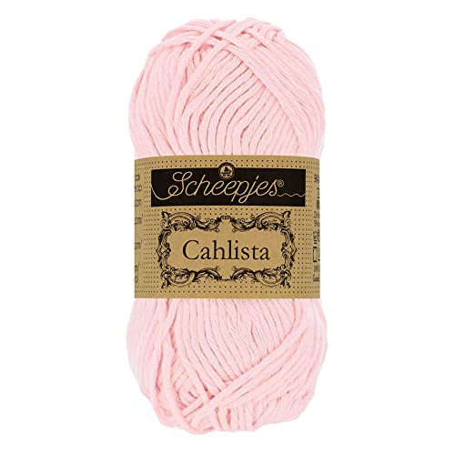 Scheepjes - Scheepjes 238 Pulver Rosa Cahlista Garn - 1x50g von Scheepjes