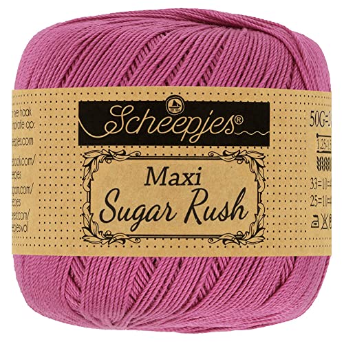 Scheepjes - Scheepjes 251 Garten Rose Maxi Zucker Eilen Garn - 1x50g von Scheepjes