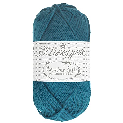 Scheepjes - Scheepjes 255 Himmlisch Blau Bambus Weich Garn - 1x50g Scheepjes - Scheepjes 255 Himmlisch Blau Bambus Weich Garn - 1x50g von Scheepjes