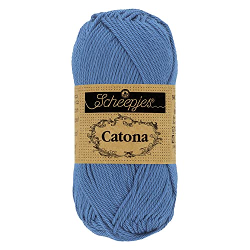 Scheepjes - Scheepjes 261 Capri Blau Catona Garn - 10x50g Scheepjes - Scheepjes 261 Capri Blau Catona Garn - 10x50g von Scheepjes