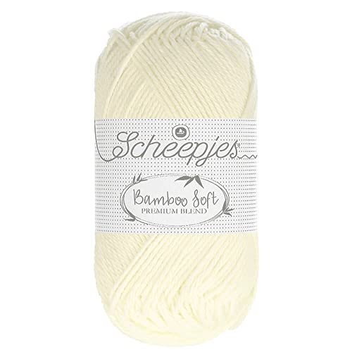 Scheepjes - Scheepjes 265 Reich Creme Bambus Soft Cotton Garn - 10x50g Scheepjes - Scheepjes 265 Reich Creme Bambus Soft Cotton Garn - 10x50g von Scheepjes