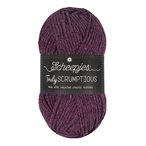 Scheepjes 1739-2 Wirklich lecker Truly Scrumptious Baumwolle Garn, Polyester, 375 Ube Halaya, 5x100g, 5 Count von Scheepjes