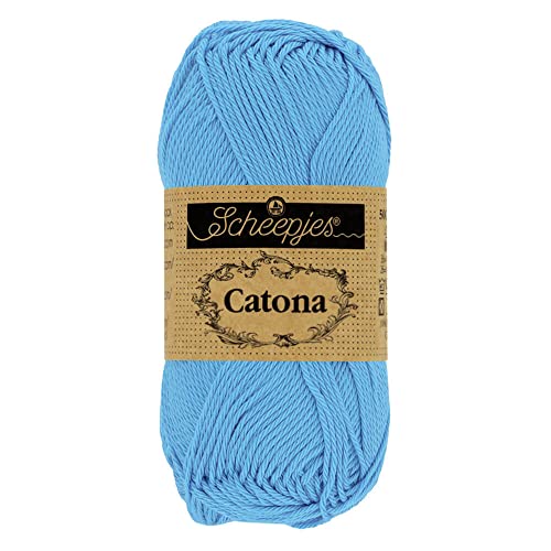 Scheepjes - Scheepjes 384 Pulver Blau Catona Garn - 1x25g Scheepjes - Scheepjes 384 Pulver Blau Catona Garn - 1x25g von Scheepjes