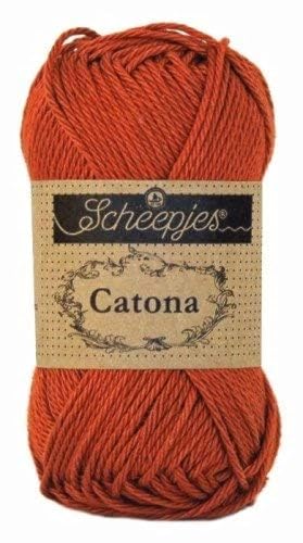 Scheepjes - Scheepjes 388 Rost Catona Garn - 1x50g Scheepjes - Scheepjes 388 Rost Catona Garn - 1x50g von Scheepjes