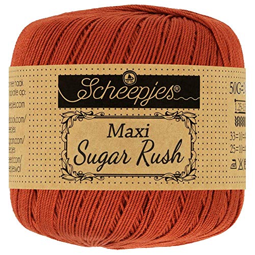 Scheepjes - Scheepjes 388 Rost Maxi Zucker Eilen Garn - 1x50g von Scheepjes