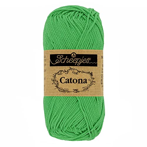 Scheepjes - Scheepjes 389 Apfel Grün Catona Garn - 10x50g Scheepjes - Scheepjes 389 Apfel Grün Catona Garn - 10x50g von Scheepjes