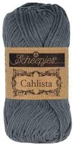 Scheepjes - Scheepjes 393 Holzkohle Cahlista Garn - 1x50g Scheepjes - Scheepjes 393 Holzkohle Cahlista Garn - 1x50g von Scheepjes