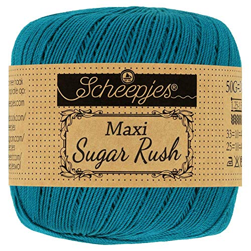 Scheepjes - Scheepjes 400 Petron Blau Maxi Zucker Eilen Garn - 1x50g Scheepjes - Scheepjes 400 Petron Blau Maxi Zucker Eilen Garn - 1x50g von Scheepjes