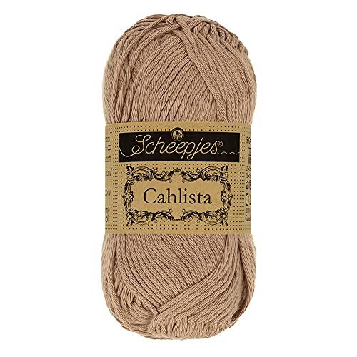 Scheepjes - Scheepjes 506 Karamell Cahlista Garn - 10x50g von Scheepjes