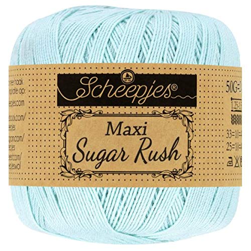 Scheepjes - Scheepjes 509 Baby Blau Maxi Zucker Eilen Garn - 1x50g von Scheepjes