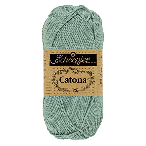 Scheepjes - Scheepjes 528 Silber Blau Catona Garn - 10x50g Scheepjes - Scheepjes 528 Silber Blau Catona Garn - 10x50g von Scheepjes