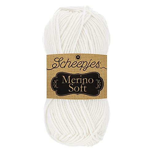 Scheepjes 1679-600 Merino Soft Baumwolle Garn, 600 Malevich, 1x50g von Scheepjes