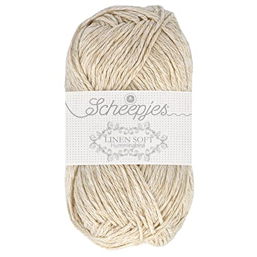 Scheepjes - Scheepjes 613 Leinen Soft Garn - 10x50g von Scheepjes