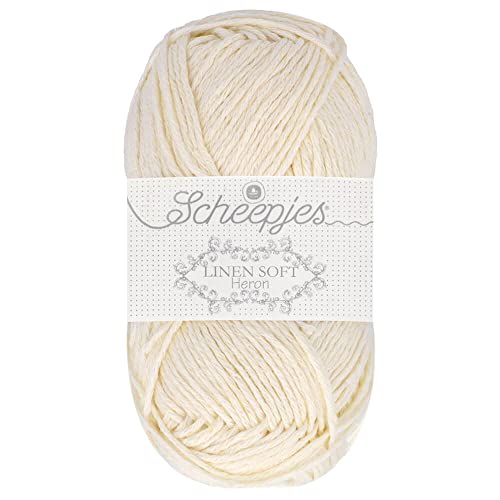 Scheepjes - Scheepjes 616 Leinen Soft Garn - 10x50g von Scheepjes