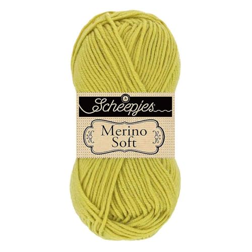 Scheepjes 1679-629 Merino Soft Baumwolle Garn, 50% Superwash-Merinowolle Mikrofaser 25% Acryl-Mischgewebe, 629 Constable, 1x50g Scheepjes 1679-629 Merino Soft Baumwolle Garn, 50% Superwash-Merinowolle Mikrofaser 25% Acryl-Mischgewebe, 629 Constable, 1x50g von Scheepjes