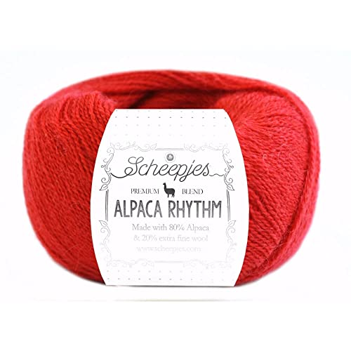 Scheepjes - Scheepjes 664 Flamenco Alpaka Rhythmus Garn - 10x25g von Scheepjes