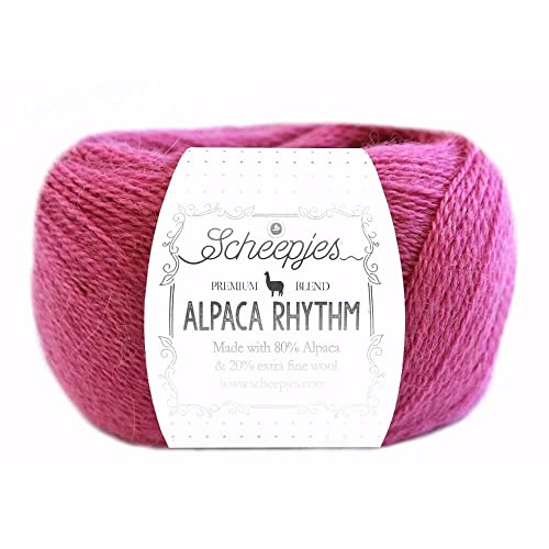 Scheepjes - Scheepjes 666 Merengue Alpaka Rhythmus Garn - 10x25g von Scheepjes