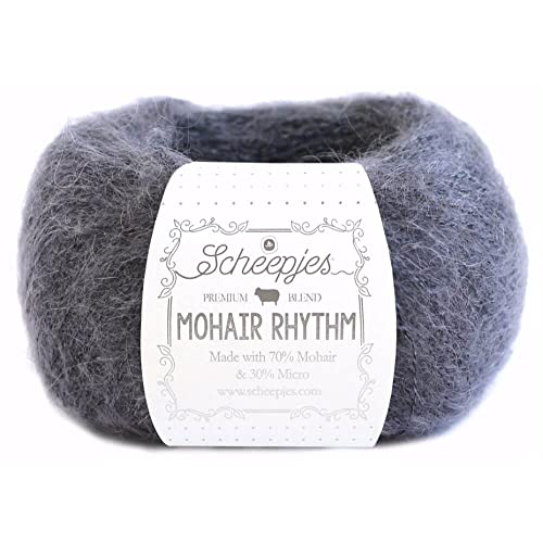 Scheepjes - Scheepjes 685 Hüfte Hüpfen Mohair Rhythmus Garn - 10x25g Scheepjes - Scheepjes 685 Hüfte Hüpfen Mohair Rhythmus Garn - 10x25g von Scheepjes