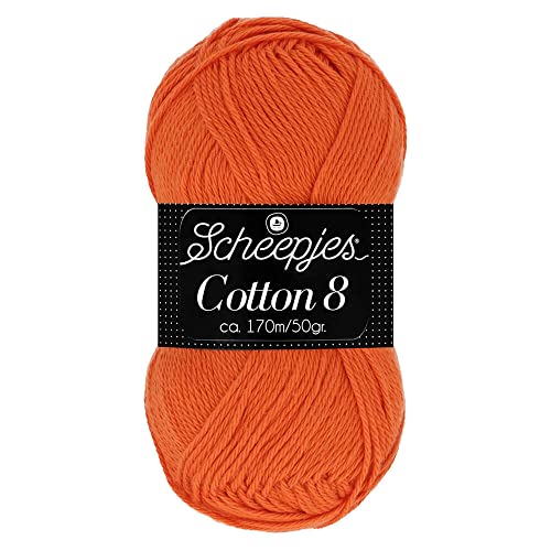 Scheepjes - Scheepjes 716 Cotton 8 Garn - 10x50g von Scheepjes