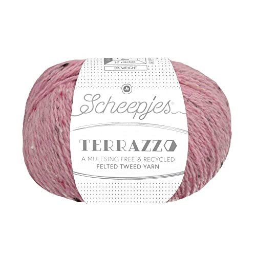 Scheepjes - Scheepjes 723 Rosa Terrazzo Garn - 5x50g von Scheepjes