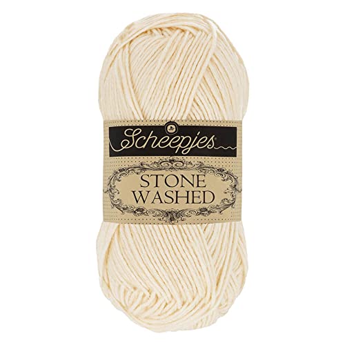 Scheepjes 1664-2 Stone Washed Baumwolle Garn, 78% 22% Acryl, 821 Pink Quartzite, 10x50g, 10 Count Scheepjes 1664-2 Stone Washed Baumwolle Garn, 78% 22% Acryl, 821 Pink Quartzite, 10x50g, 10 Count von Scheepjes