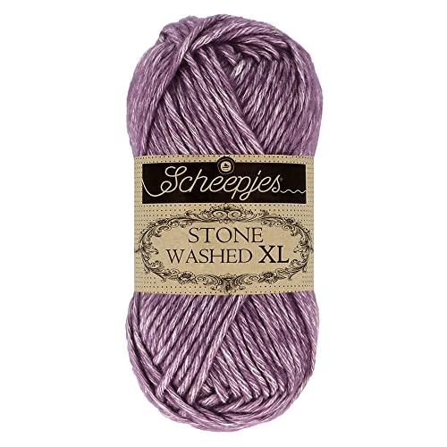 Scheepjes - Scheepjes 851 Tief Amethyst (XL) Stone Washed Garn - 10x50g von Scheepjes