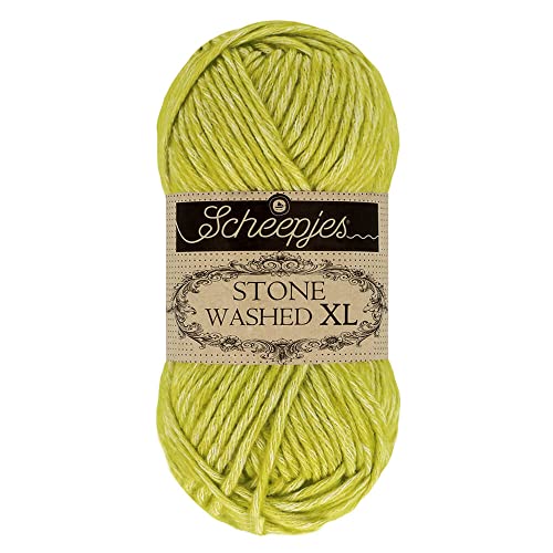 Scheepjes - Scheepjes 867 Peridot (XL) Stone Washed Garn - 10x50g von Scheepjes