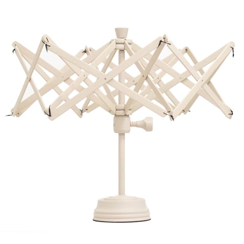 Scheepjes - Scheepjes Buchenholz Beige Regenschirm Schnell Garn Ball Wickler mit Halter - 1 Stück Scheepjes - Scheepjes Buchenholz Beige Regenschirm Schnell Garn Ball Wickler mit Halter - 1 Stück von Scheepjes