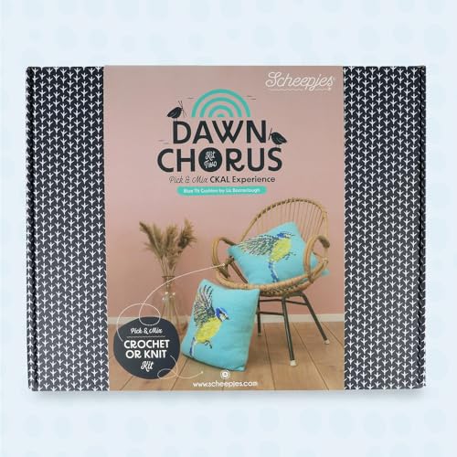 Scheepjes - Scheepjes CKAL Dawn Chorus Blau Meise Kissen Bausatz - 1 Setzen Scheepjes - Scheepjes CKAL Dawn Chorus Blau Meise Kissen Bausatz - 1 Setzen von Scheepjes