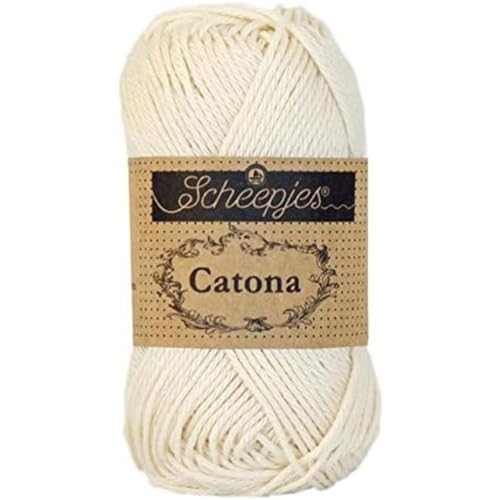Scheepjes - Scheepjes Catona 130 Old Lace Garn - 1 x 25 g Scheepjes - Scheepjes Catona 130 Old Lace Garn - 1 x 25 g von Scheepjes