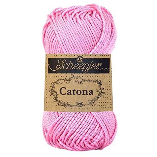 Scheepjes - Scheepjes Catona 222 Tulip Garn - 1x25g von Scheepjes