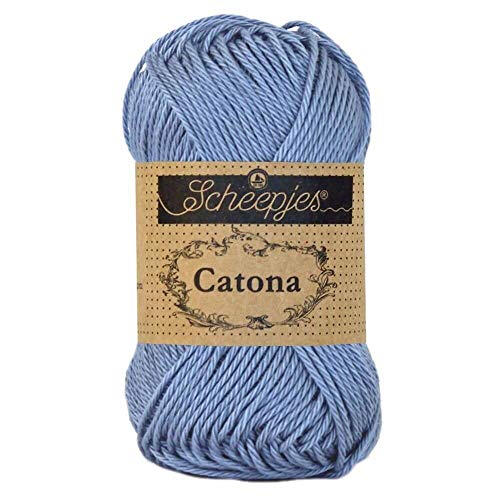 Scheepjes - Scheepjes Catona 247 Blue Bird Garn - 1x25g von Scheepjes