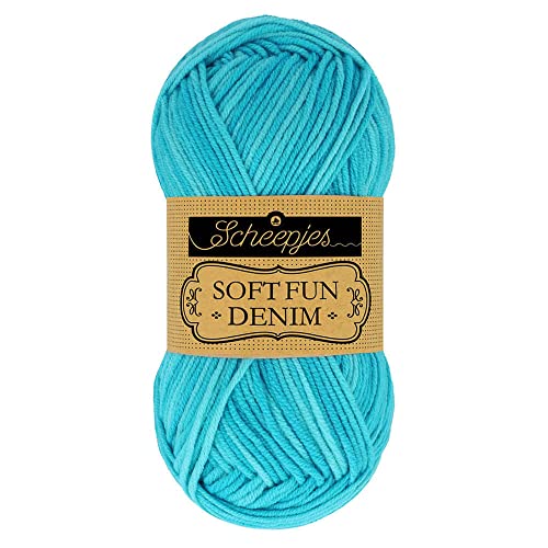 Scheepjes Scheepjes Softfun Denim-Garn 500, 1 x 50 g von Scheepjes