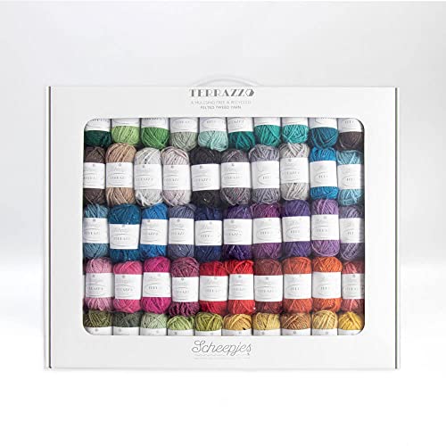 Scheepjes - Scheepjes Terrazzo Farbe Pack Garn - 60x10g Scheepjes - Scheepjes Terrazzo Farbe Pack Garn - 60x10g von Scheepjes