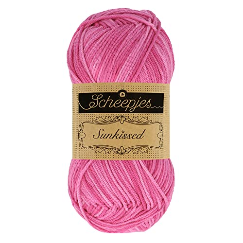 Scheepjes Sunkissed 50g - 020 Beach Hut Pink Baumwollgarn Scheepjes Sunkissed 50g - 020 Beach Hut Pink Baumwollgarn von Scheepjes