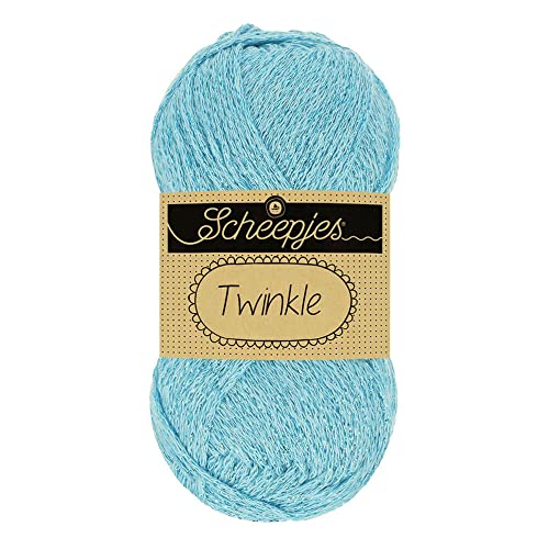Scheepjes Twinkle 50g - 919 Blauw Luxe Brei- en Haakgarens von Scheepjes