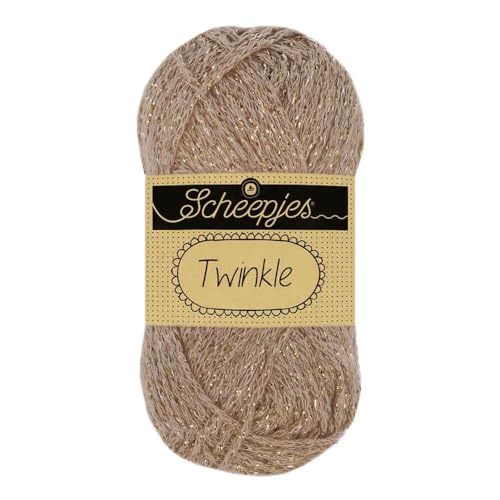 Scheepjes Twinkle 1x50g - 914 Beige Haak- en Breigarens Scheepjes Twinkle 1x50g - 914 Beige Haak- en Breigarens von Scheepjes