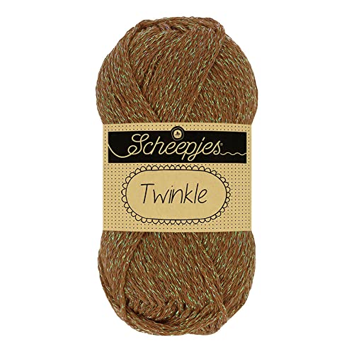 Scheepjes Twinkle Garn 50g - Braun von Scheepjes