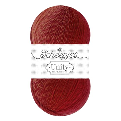 Scheepjes Unity 1x100g - 968 Happy in Rot von Scheepjes