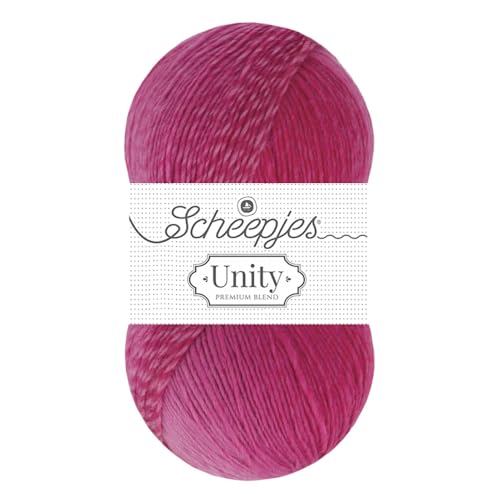 Scheepjes Unity 1x100g - 979 Debbie, superwaschbare Merinowolle und Polyamid Garn für Häkeln und Stricken von Scheepjes