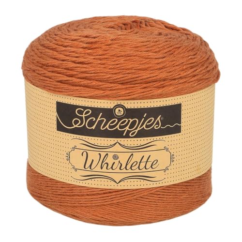 Scheepjes Whirlette 100g - 895 Toffee, vielseitiges Baumwoll-Acryl-Garn für Strick- und Häkelprojekte Scheepjes Whirlette 100g - 895 Toffee, vielseitiges Baumwoll-Acryl-Garn für Strick- und Häkelprojekte von Scheepjes