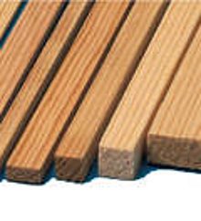Kiefer-Vierkant-Holzleiste, 5 Stück, 5 x 5 mm, Länge 50 cm [Spielzeug] von Scheffauer Holzwaren