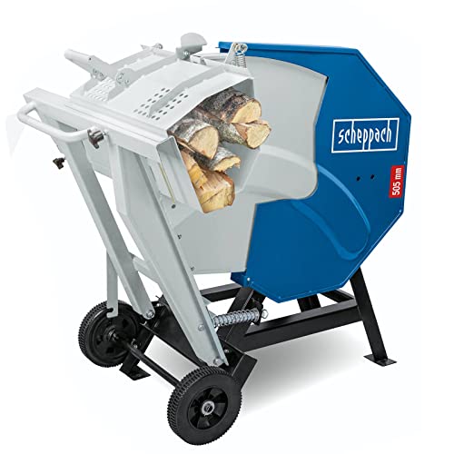 Scheppach Wippkreissäge HS510 Wippsäge Kreissäge | 230V | 3000 W Leistung | Sägeblatt-Ø 505mm | Schnitt-Ø 170mm | Schnittlänge bis 1000mm | Brennholzsäge von Scheppach